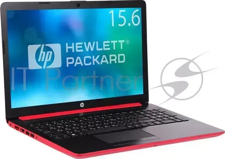 Ноутбук Hewlett-Packard HP 15-da0188ur <4MT69EA> i3-7020U (2.3)/4Gb/128Gb SSD/15.6"FHD AG/NV GeForce MX110 2GB/No ODD/Cam HD/Win10 (Scarlet Red)