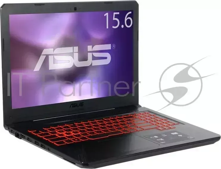 Ноутбук ASUS FX504GM-E4410T i7-8750H (2.2)/8G/1T+128G SSD/15.6"FHD AG IPS/NV GTX1060 6G/noODD/BT/Win10 Gunmetal, Metal