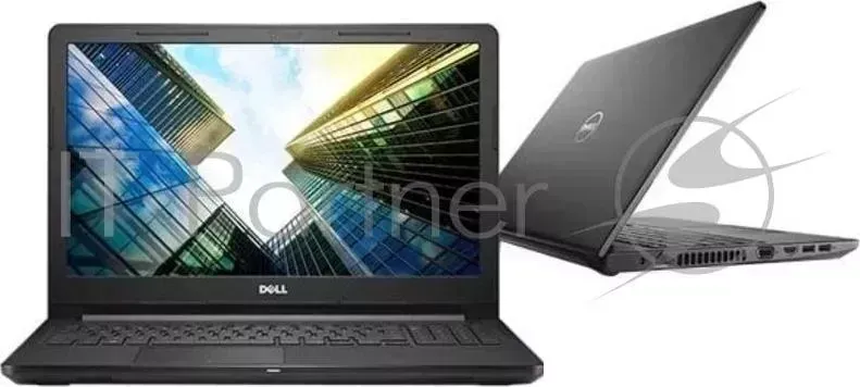 Ноутбук DELL Vostro 3578 Core i3 7020U/4Gb/1Tb/DVD RW/AMD Radeon 520 2Gb/15.6"/HD 1366x768 /Windows 10 Home/black/WiFi/BT/Cam