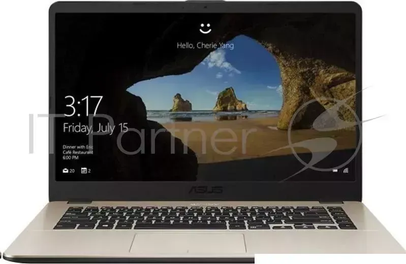 Ноутбук ASUS X505ZA-BQ071T Ryzen 5 2500U/8Gb/1Tb/AMD Radeon Vega 8/15.6"/FHD (1920x1080)/Windows 10/gold/WiFi/BT/Cam