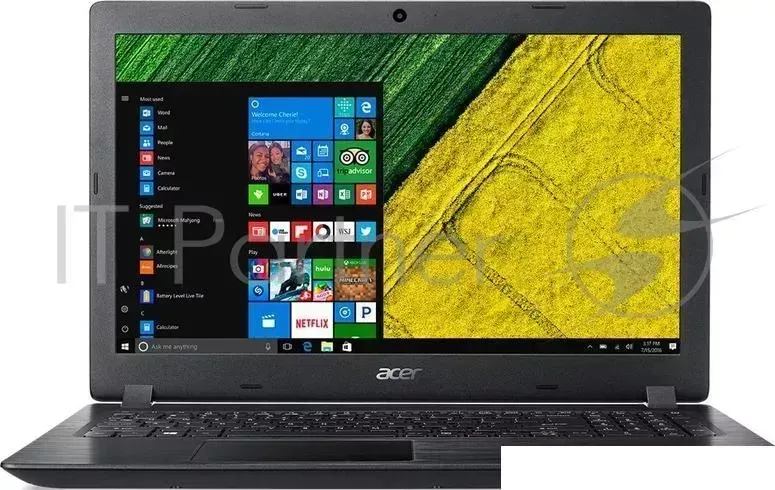 Ноутбук ACER Aspire A315 41G R0AN Ryzen 3 2200U/8Gb/1Tb/SSD128Gb/AMD Radeon 535 2Gb/15.6"/FHD 1920x1080 /Windows 10/black/WiFi/BT/Cam