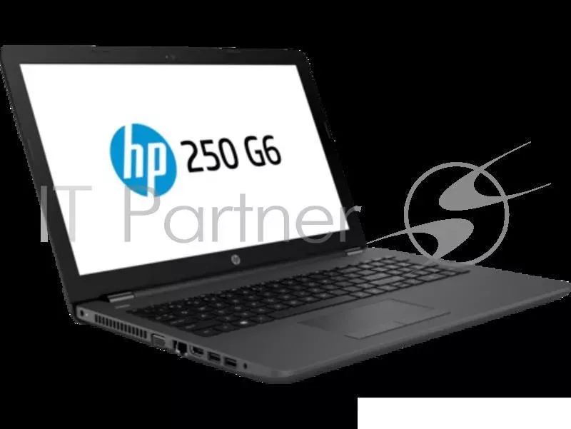 Ноутбук Hewlett-Packard HP 250 G6 Celeron N4000 1.10GHz,15.6" HD (1366x7681) AG,4Gb DDR4(1),500GB 5400,DVDRW,31Wh,2.1kg,1y,Dark,DOS