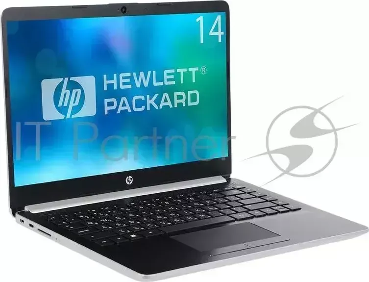 Ноутбук Hewlett-Packard HP 14-cf0019ur <4MF91EA> i5-8250U(1.6)/6Gb/256Gb SSD/14.0" FHD IPS/Int Intel UHD/no ODD/Cam HD/DOS (Natural Silver)