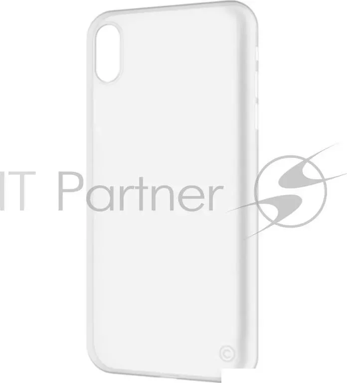 Чехол LAB.C 0.4 для iPhone XS Max. Материал пластик. Цвет прозрачный матовый.