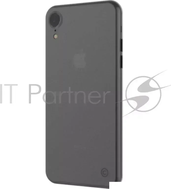Чехол LAB.C 0.4 для iPhone XR. Материал пластик. Цвет черный матовый.