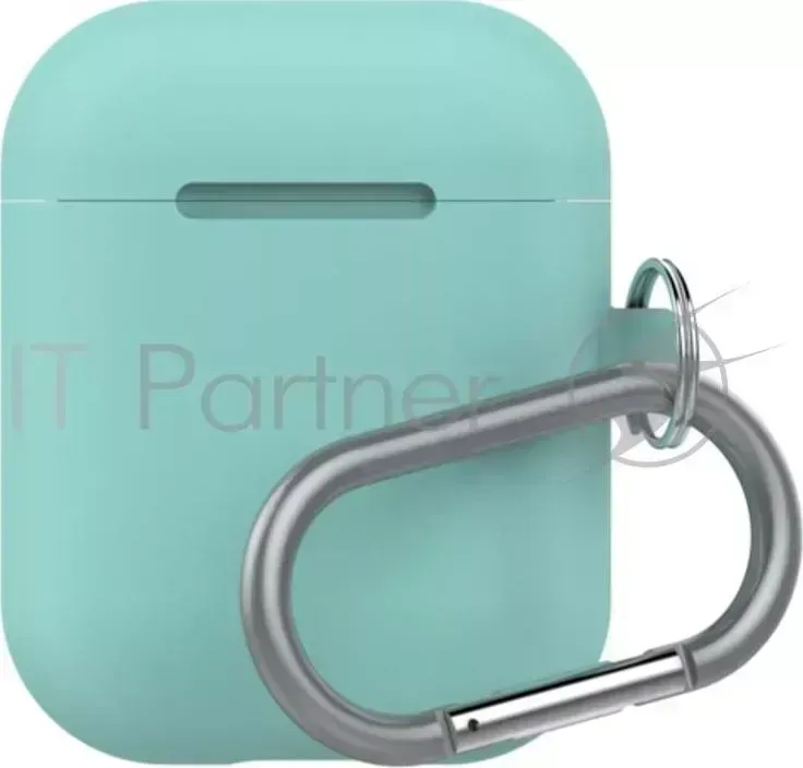Чехол LAB.C AirPods Capsule 2in1 для зарядного устройства наушников Apple Airpods. Материал силикон. Цвет мятный.