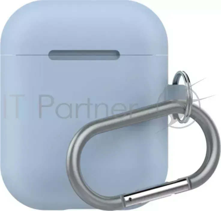Чехол LAB.C AirPods Capsule 2in1 для зарядного устройства наушников Apple Airpods. Материал силикон. Цвет синий.