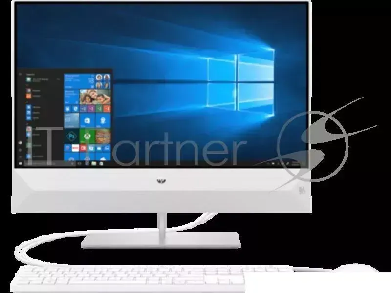 Моноблок HP Pavilion I 24-xa0010urNon-TouchCore i7- 8700T 8GB DDR4 2666 (2x4GB)128 GB SSD & 1TB nVidia GTX 1050 4GB DDR5no DVDkbd mouse wired white (C Hewlett-Packard HP I 24 xa0010urNon TouchCore i7 2x 128 GB