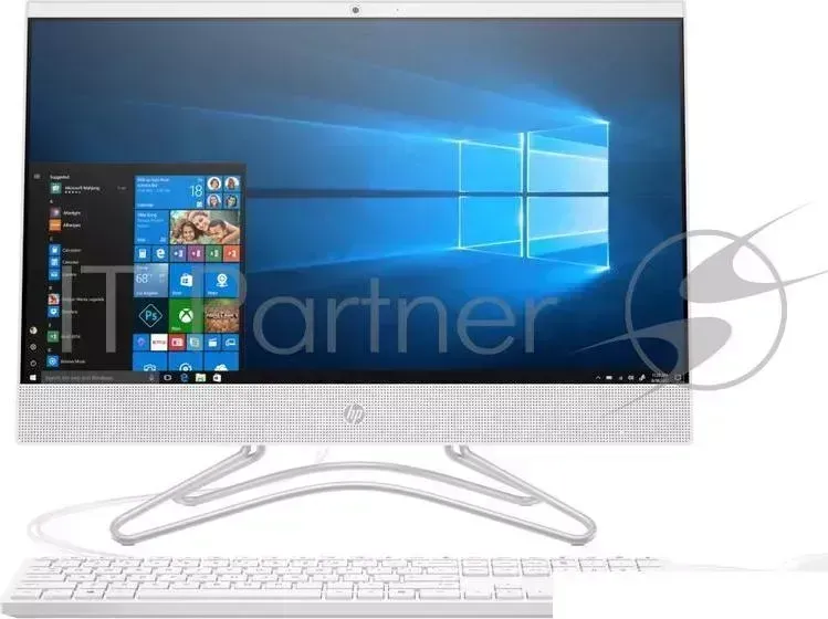 Моноблок HP 22-c0098ur 21.5" Full HD PS J5005 (1.5)/4Gb/500Gb 7.2k/UHDG 605/CR/Windows 10/GbitEth/WiFi/BT/65W/клавиатура/мышь/Cam/белый 1920x1080 Hewlett-Packard HP HD PS