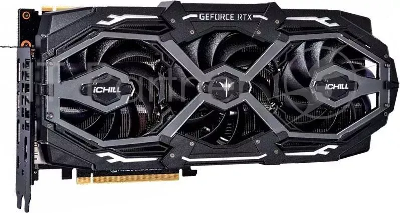 Видеокарта 8Gb <PCI-E> Inno3D GeForce RTX 2070 iCHILL X3 JEKYLL C20703 08D6X 1790VA16 RTX2070, GDDR6, 256bit, HDMI, 3xDP, Retail