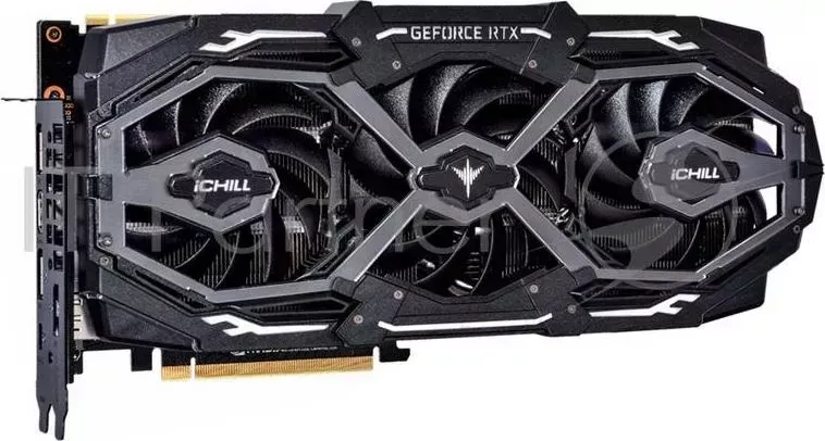 Видеокарта 8Gb <PCI-E> Inno3D GeForce RTX 2080 iCHILL X3 JEKYLL C20803 08D6X 1780VA16 RTX2080, GDDR6, 256bit, HDMI, 3xDP, Retail