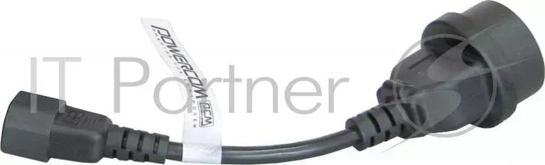 Кабель Powercom SCUT IEC-320 C14 to Socket Type-F 250V 10A POWERCOM to
