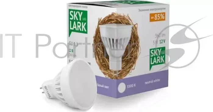 Лампа светодиодная SKYLARK B030 GU5.3 MR16 5W 3500K 12В