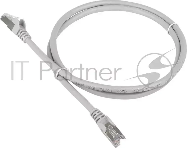 Кабель Patch cord Lanmaster TWT-45-45-5.0/S-GY 5м FTP Cat 5e Grey LANMASTER 5e
