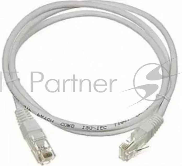 Кабель Patch cord Lanmaster LAN6-45-45-3.0-GY 3м UTP Cat 6 Grey LANMASTER 6