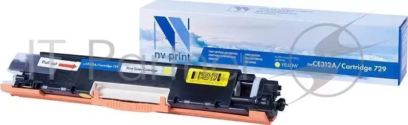 Картридж NVPrint совместимый HP CE312A/Canon 729 Yellow для LaserJet Color Pro 100 M175a/M175nw/CP1025/CP1025nw/Canon i SENSYS LBP7010C/LBP7018С 1000k