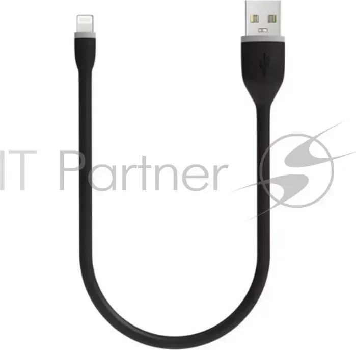Кабель Satechi Flexible Lightning to USB. Длина 25 см. Цвет черный. Satechi to 25