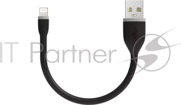 Кабель Satechi Flexible Lightning to USB. Длина 15 см. Цвет черный. Satechi to 15