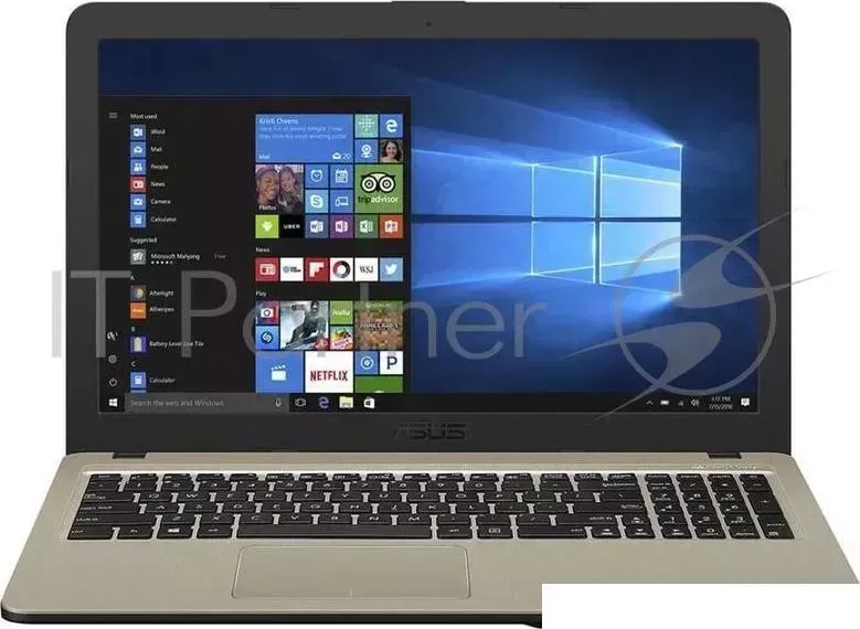 Ноутбук ASUS Vivobook XMAS X540MA GQ120T Pentium N5000/4Gb/500Gb HDD/15.6"HD 1366x768 /no ODD/WiFi/BT/Cam/Windows 10 Home/2Kg/Black