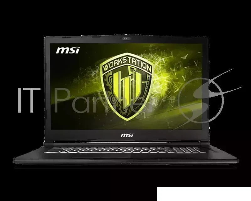 Ноутбук MSI WS63 8SI 494RU Core i7 8750H 2.2GHz,15.6" UHD IPS AG,16GB DDR4 2 ,256Gb SSD/1TB 7.2krpm,NV P1000 4Gb,WiFi,BT,Backlite kbd,Win10Pro 64 ,3y,Black