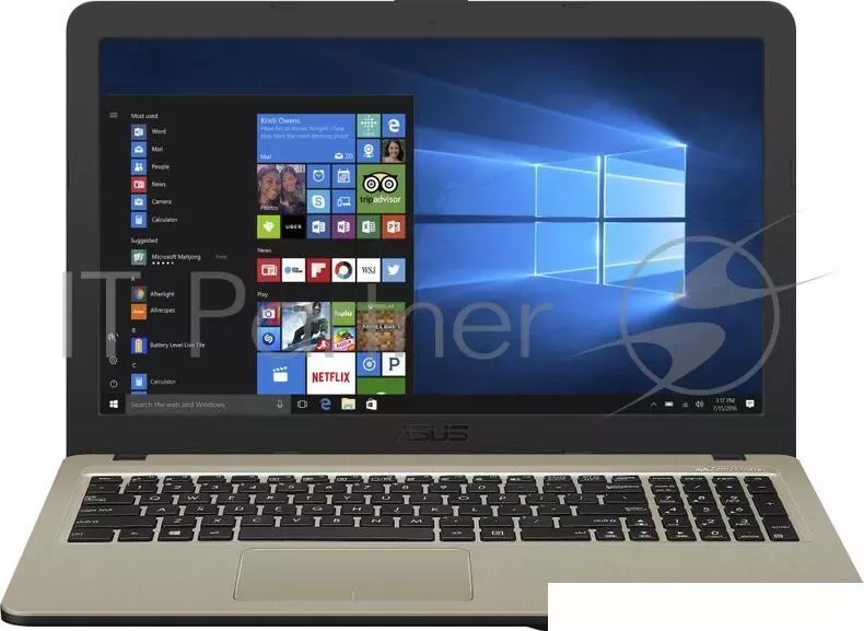 Ноутбук ASUS VivoBook X540MA-GQ297 Pentium Silver N5000/4Gb/500Gb/Intel HD Graphics/15.6"/HD (1366x768)/Endless/black/WiFi/BT/Cam