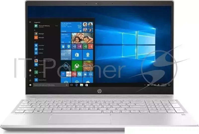 Ноутбук Hewlett-Packard HP 15-cs0007ur Core i3 8130U/8Gb/1Tb/SSD128Gb/Intel UHD Graphics 610/15"/IPS/FHD (1920x1080)/Windows 10 64/gold/WiFi/BT/Cam