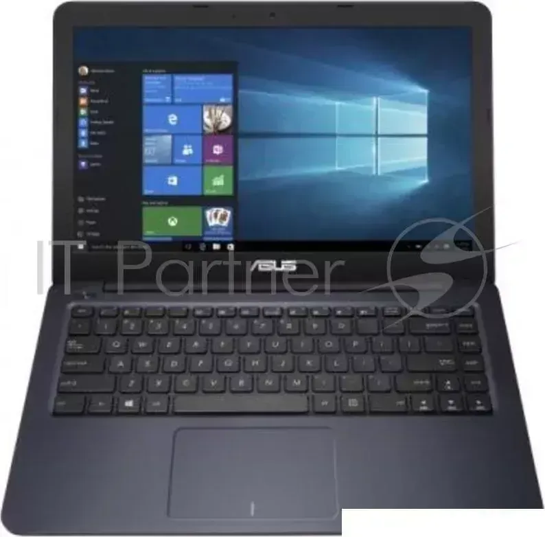 Ноутбук ASUS VivoBook F402WA-GA019T E2 6110/4Gb/eMMC64Gb/AMD Radeon R2/14"/HD (1366x768)/Windows 10/dk.blue/WiFi/BT/Cam