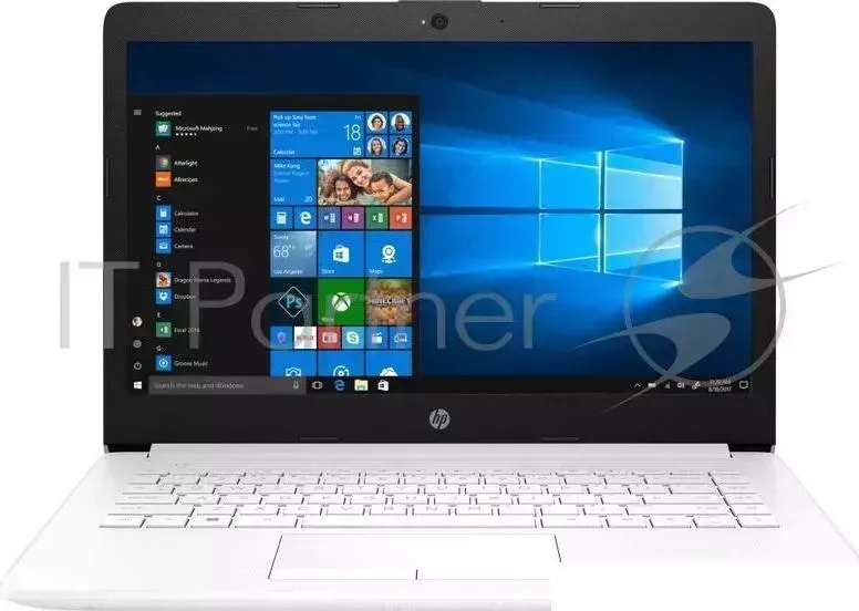 Ноутбук Hewlett-Packard HP 14-cm0014ur Ryzen 5 2500U/8Gb/1Tb/SSD128Gb/AMD Radeon Vega 8/14"/SVA/HD (1366x768)/Windows 10 64/white/WiFi/BT/Cam