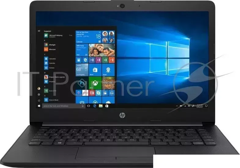 Ноутбук Hewlett-Packard HP 14-cm0013ur Ryzen 5 2500U/8Gb/1Tb/SSD128Gb/AMD Radeon Vega 8/14"/SVA/HD (1366x768)/Windows 10 64/black/WiFi/BT/Cam