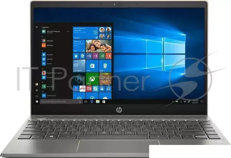 Ноутбук Hewlett-Packard HP Pavilion 13-an0039ur Core i3 8145U/4Gb/SSD256Gb/Intel UHD Graphics 620/13.3"/FHD (1920x1080)/Windows 10/silver/WiFi/BT/Cam