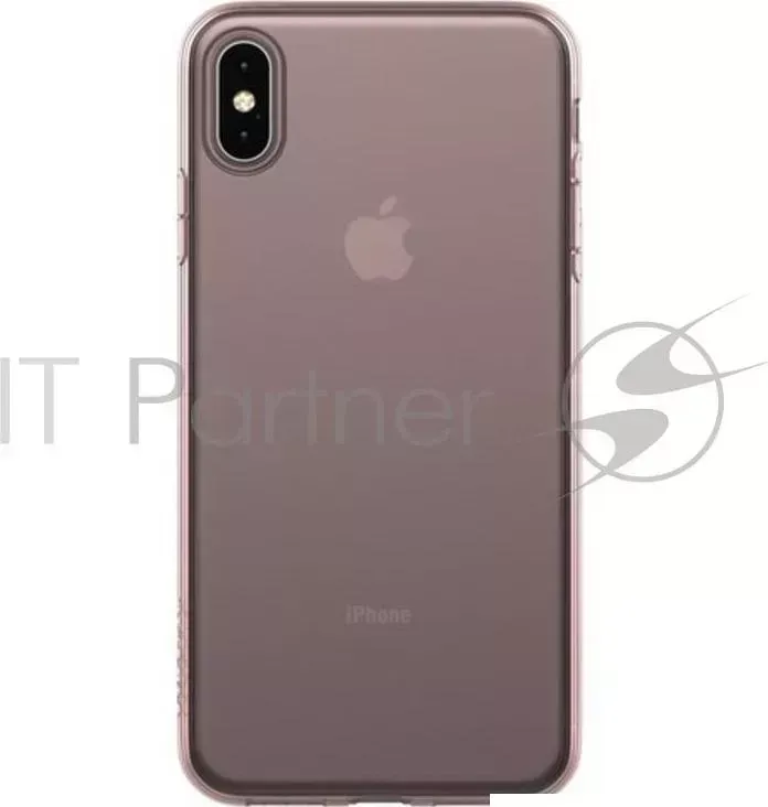 Чехол-накладка Incase Protective Clear Cover для iPhone XS Max. Материал пластик. Цвет прозрачный розовое золото.