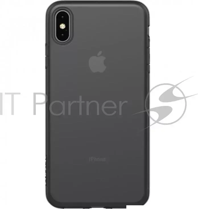Чехол-накладка Incase Protective Clear Cover для iPhone XS Max. Материал пластик. Цвет прозрачный черный.