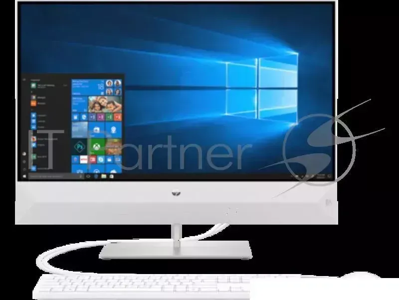 Моноблок HP Pavilion I 27-xa0019ur Non-Touch Core i7-8700T 16GB DDR4 2666 (2x8GB)128 GB SSD& 1TB Intel HD Graphics 630no DVDkbd mouse wired white (C/G Hewlett-Packard HP I 27 xa0019ur Non Touch i7 8700T 2x8GB 128 GB SSD HD C/
