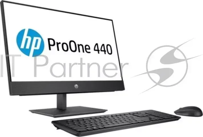 Моноблок HP ProOne 440 G4 [4NT86EA] black grey 23.8" {FHD i5-8500T/8Gb/1Tb/DVDRW/W10Pro} Hewlett-Packard HP G4