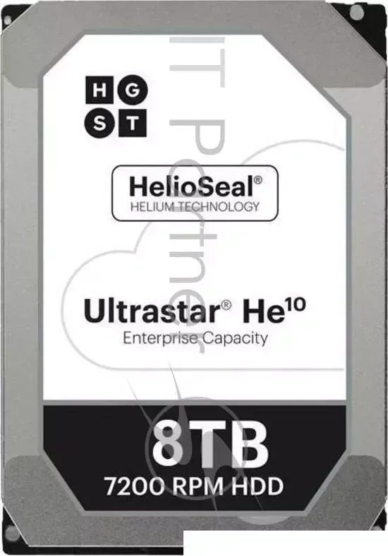 Жесткий диск WD Original SAS 3.0 8Tb 0F27358 HUH721008AL5204 Ultrastar DC HC510 (7200rpm) 256Mb 3.5" WESTERN DIGITAL WD DC