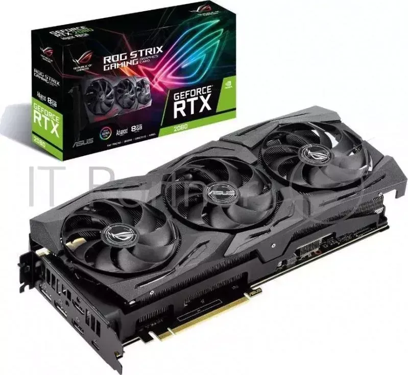 Видеокарта Asus PCI-E ROG-STRIX-RTX2080-A8G-GAMING nVidia GeForce RTX 2080 8192Mb 256bit GDDR6 1740/14000/HDMIx1/DPx3/Type-Cx1/HDCP Ret