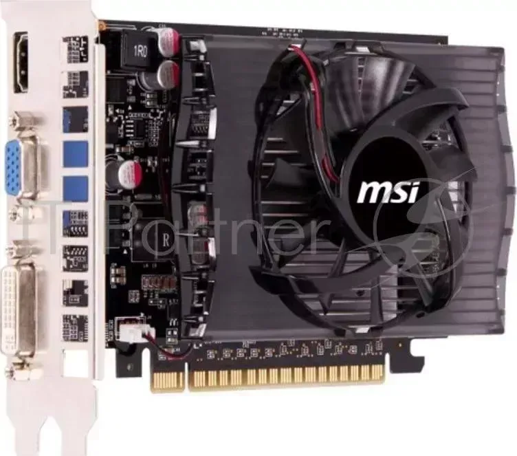 Видеокарта MSI PCI-E nVidia N730-2GD3 GeForce GT 730 2048Mb 128bit DDR3 700/1800 DVI/HDMI/CRT/HDCP RTL