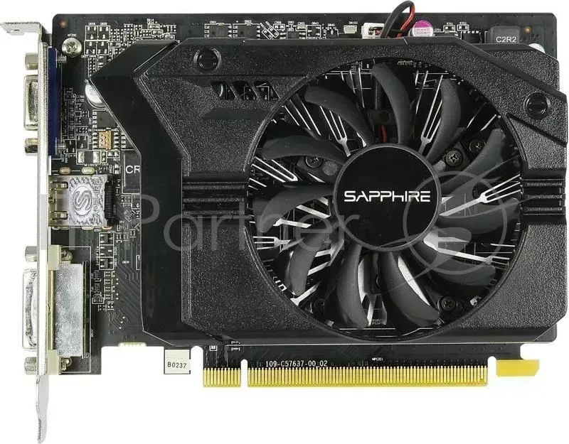 Видеокарта Sapphire PCI-E 11215-24-20G AMD Radeon R7 250 2048Mb 128bit DDR3 775/800 DVIx1/HDMIx1/CRTx1/HDCP lite