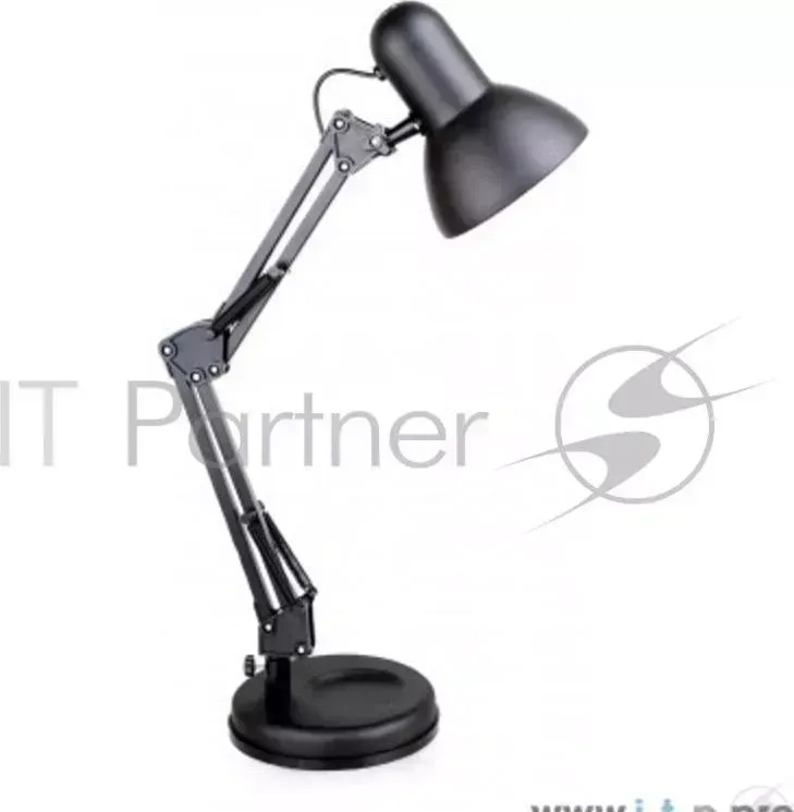 Светильник CAMELION KD 313 C02 черный настольный,230V 60W, E27