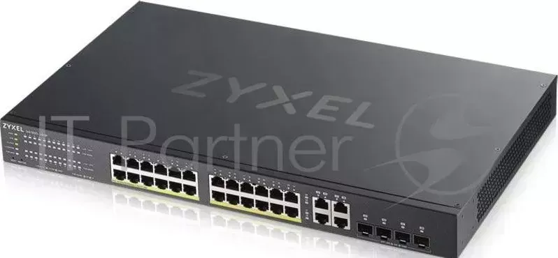 Коммутатор ZyXEL NebulaFlex GS192024HPV2-EU0101F 24G 24PoE+ 375W управляемый