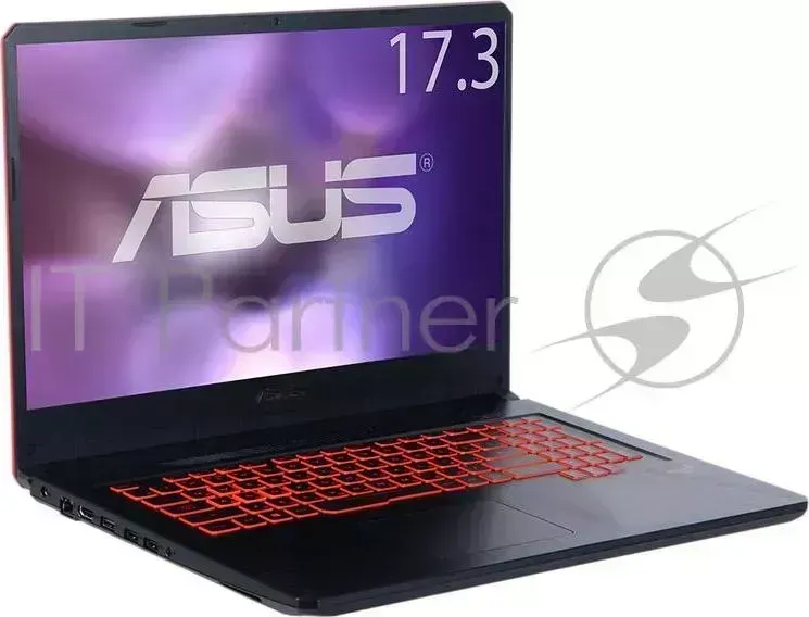 Ноутбук ASUS FX705GD-EW081T i5-8300H (2.3)/8G/1T+128G SSD/17.3"FHD AG IPS/NV GTX1050 4G/noODD/BT/Win10 Black