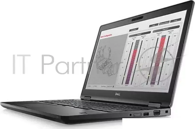 Ноутбук DELL Precision 3530 Core i7 8750H/8Gb/1Tb/SSD256Gb/nVidia Quadro P600 4Gb/15.6"/FHD 1920x1080 /Windows 10 Professional 64/black/WiFi/BT/Cam
