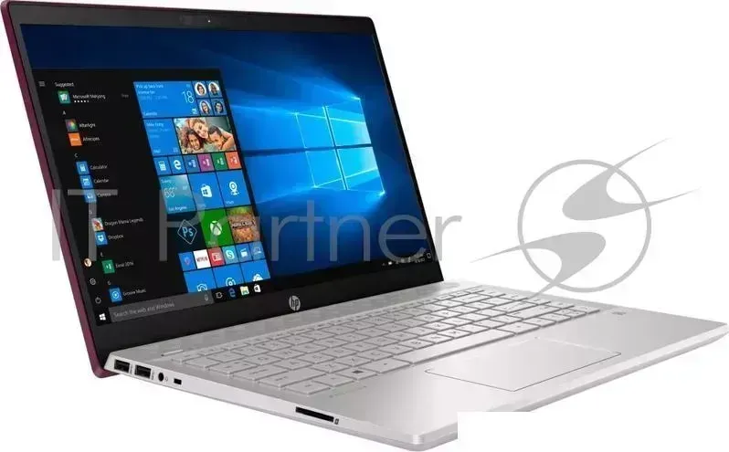 Ноутбук Hewlett-Packard HP 14-ce0020ur Core i5 8250U/8Gb/SSD256Gb/Intel UHD Graphics 620/14"/IPS/FHD (1920x1080)/Windows 10 64/vinous/WiFi/BT/Cam