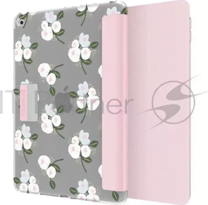 Чехол Incipio Design Series Folio для iPad (2017). Материал пластик/TPU. Дизайн Cool Blossom.
