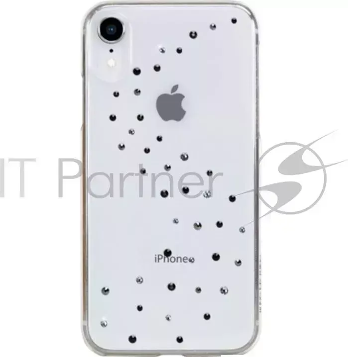 Чехол Bling My Thing для iPhone XR с кристаллами Swarovski. Коллекция Milky Way. Дизайн Stary Night. Цвет прозрачный.