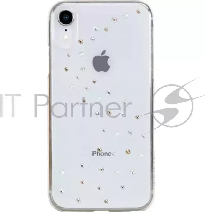 Чехол Bling My Thing для iPhone XR с кристаллами Swarovski. Коллекция Milky Way. Дизайн Angel Teras. Цвет прозрачный.