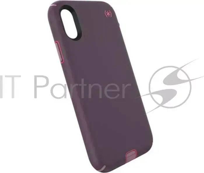 Чехол Speck Presidio Sport для iPhone XR. Материал пластик. Цвет фиолетовый/розовый.