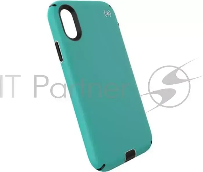 Чехол Speck Presidio Sport для iPhone XR. Материал пластик. Цвет бирюзовый/серый/черный.