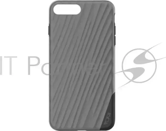 Чехол Tumi 19 Degree Case для iPhone 7. Материал пластик. Цвет серый. Дизайн Metallic Gunmetal.