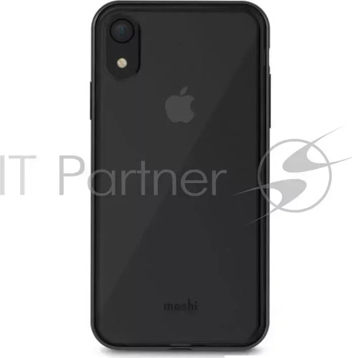 Чехол MOSHI Vitros для iPhone XR. Материал пластик. Цвет прозрачный черный.